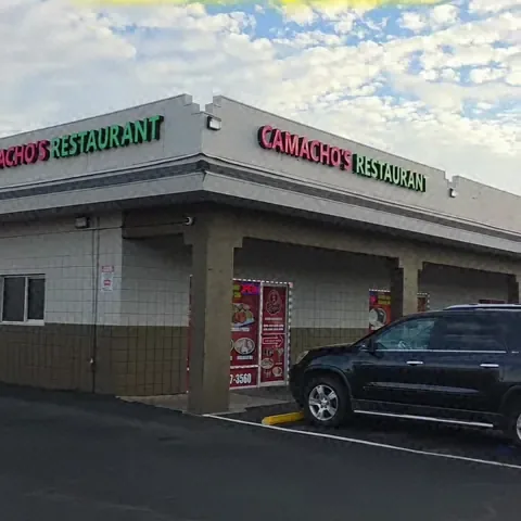 Camacho's Restaurant storefront at 4777 E Charleston Blvd, Las Vegas